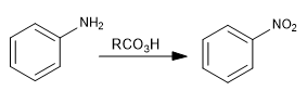 amino oxydation en nitro